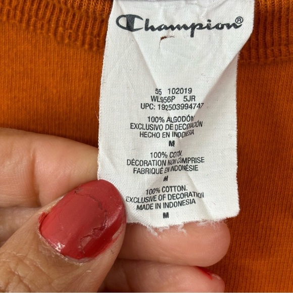Champion All over print crop top Size M - Picture 6 of 8
